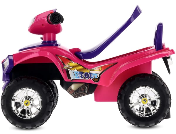Sun Baby quadgåstol för barn, lila - ljud och ljus, 12 mån+, maxvikt 25 kg, förvaringsfack