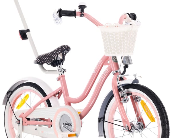 16 tuuman tyttöjen pyörä HEART BIKE - pinkki
