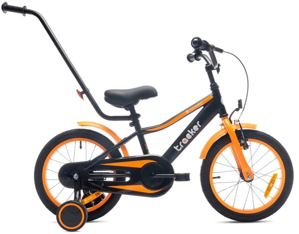 Polkupyörä lasten Polkupyörä 16 tuumaa Tracker bike neon oranssi Sun Baby