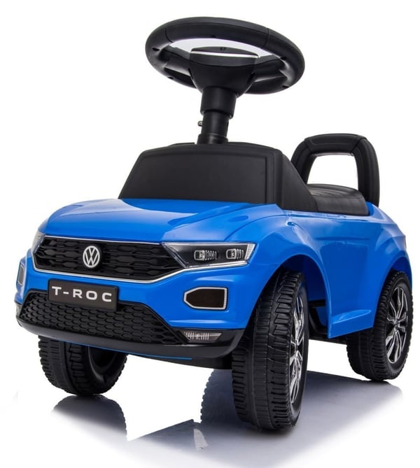 Volkswagen T-Roc Työntöauto Työntökahvalla – Sininen