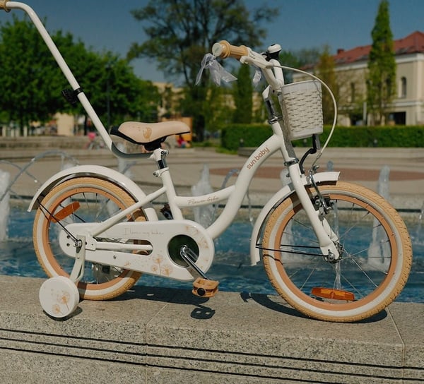 Cykeldäck 20 tum 20x1,75 47-406 vit beige