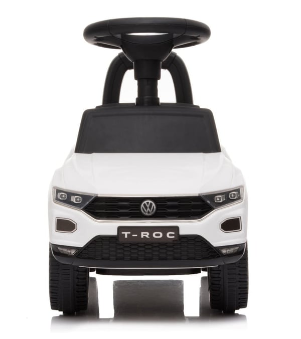 Volkswagen T-Roc Työntöauto Työntökahvalla – Valkoinen