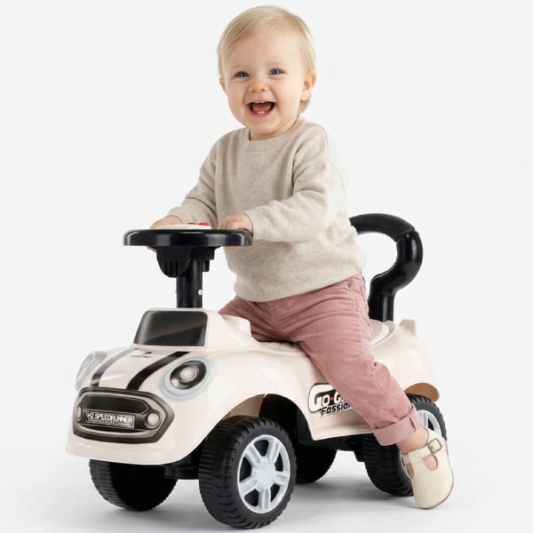 Gåbil Push Walker GO GO Fashion Vit