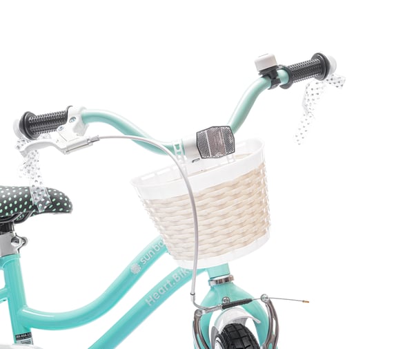 16 tuuman tyttöjen pyörä HEART BIKE - minttu