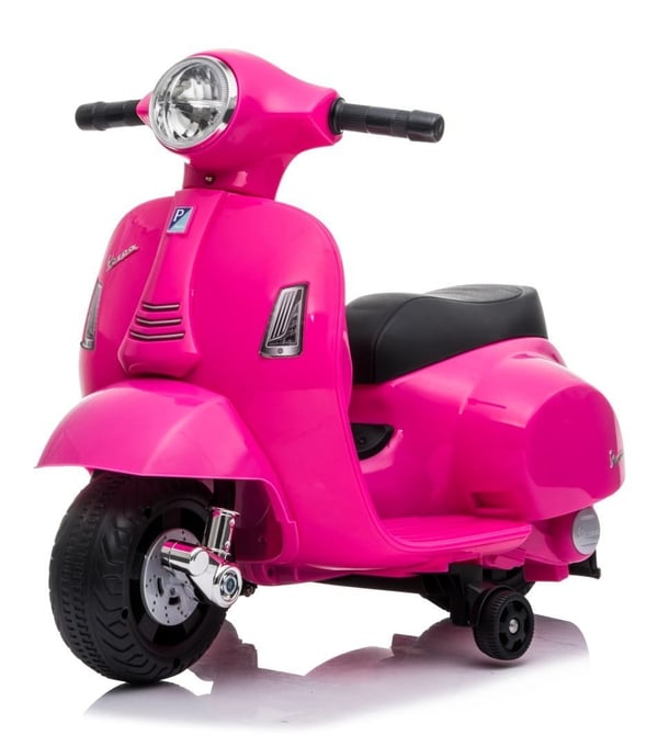 Sähköskootteri lapsille Sähkömoottoripyörä Vespa 35W, fuksia Sun Baby
