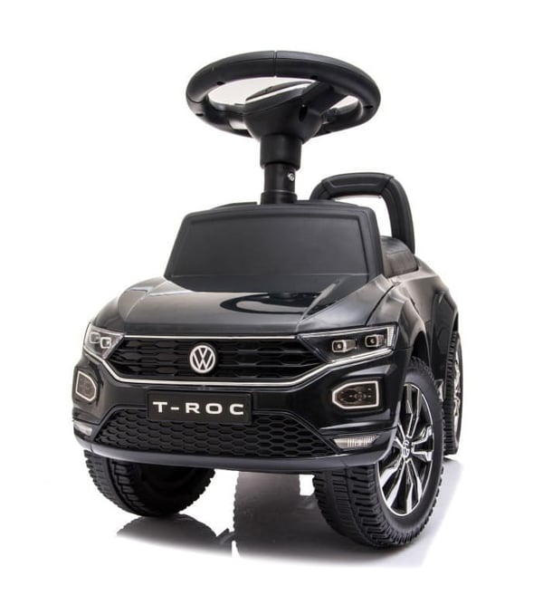 Työntövaunu lapsille lasten auto T-Roc musta Sun Baby