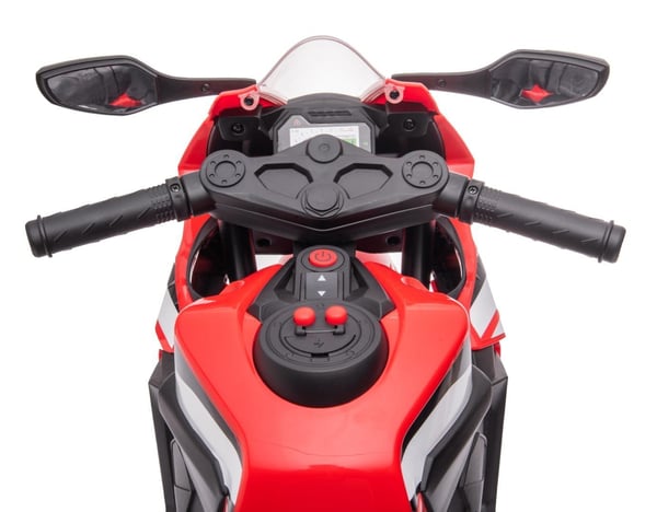 Lasten sähkömoottoripyörä Honda CBR 1000RR, punainen Sun Baby