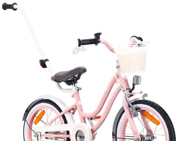 16 tuuman tyttöjen pyörä HEART BIKE - pinkki