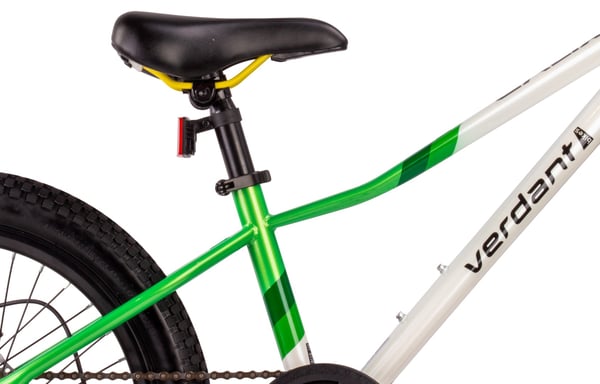 Verdant Bike Lasten pyörä pojille 20 tuuman pyöräkoko valittavana 6 nopeuden Shimano pyörä lapsille 6-10 vuotta (Valkoinen Vihreä)