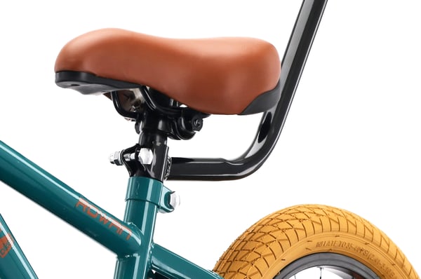 sun baby VERDANT BIKE Børnecykel 16 tommer - V-bremser, støttehjul, kurv, ringeklokke - Grøn