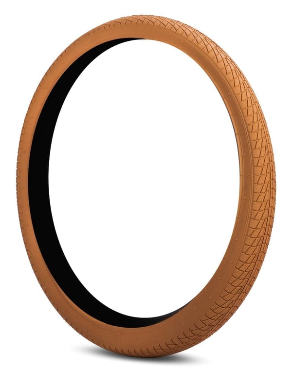 Cykeldäck 24 tum 24x2,125 54-507 mörk beige