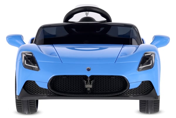Sun Baby batteridriven bil för barn Maserati GT Cabrio 12V, fjärrkontroll, LED, MP3/USB/Bluetooth, blå