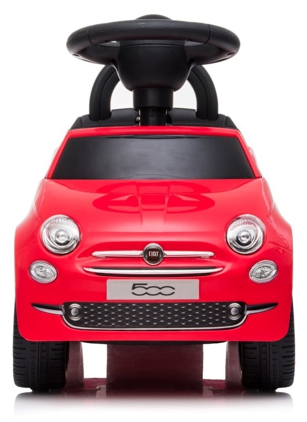 Työntövaunu lapsille lasten auto Fiat 500 punainen Sun Baby