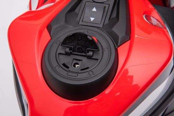 Lasten sähkömoottoripyörä Honda CBR 1000RR, punainen Sun Baby