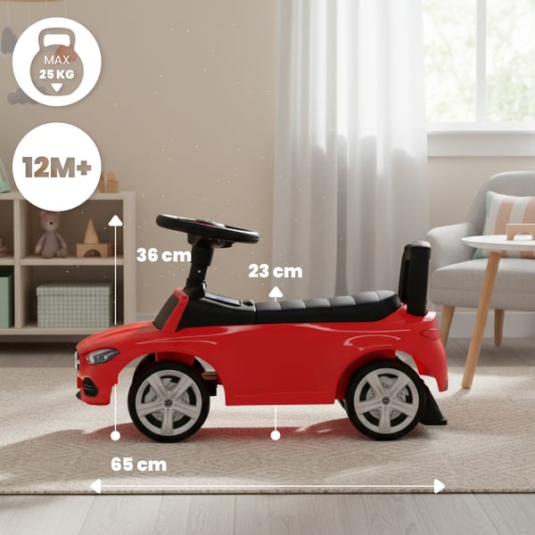 Sun Baby Gåbil Mercedes C-Klasse – Rød