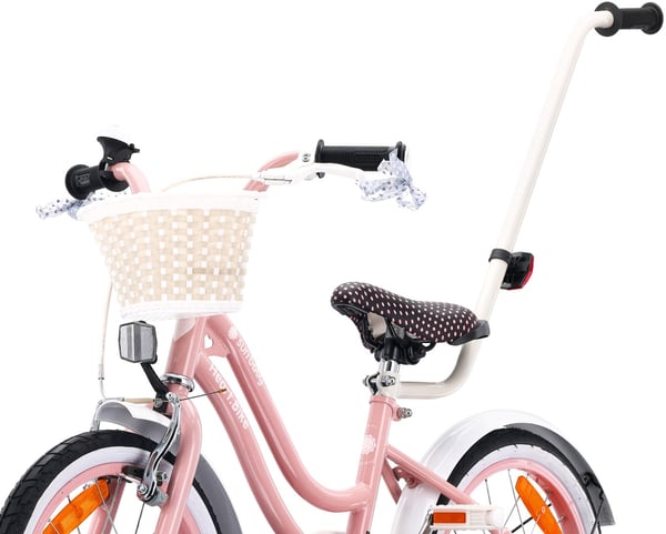 16 tuuman tyttöjen pyörä HEART BIKE - pinkki