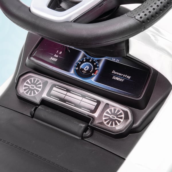 Gåbil Push Walker för Barn Mercedes Benz G 350d Vit