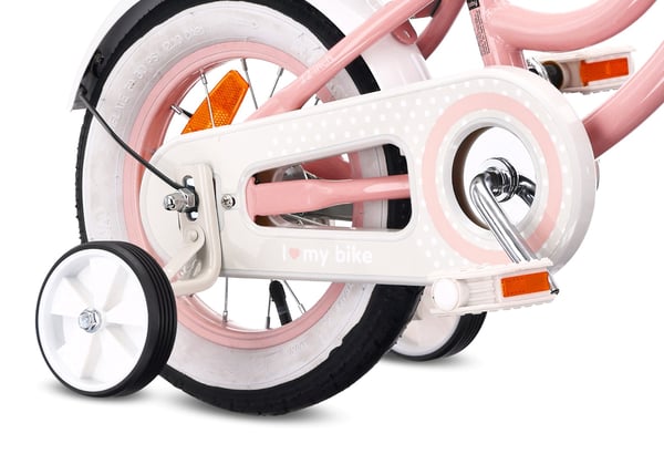 12 tuuman tyttöjen pyörä HEART BIKE - pinkki