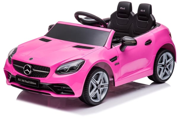 Batteridriven Bil Mercedes Benz SLC300 Cabrio Åkbil med Fjärrkontroll Rosa