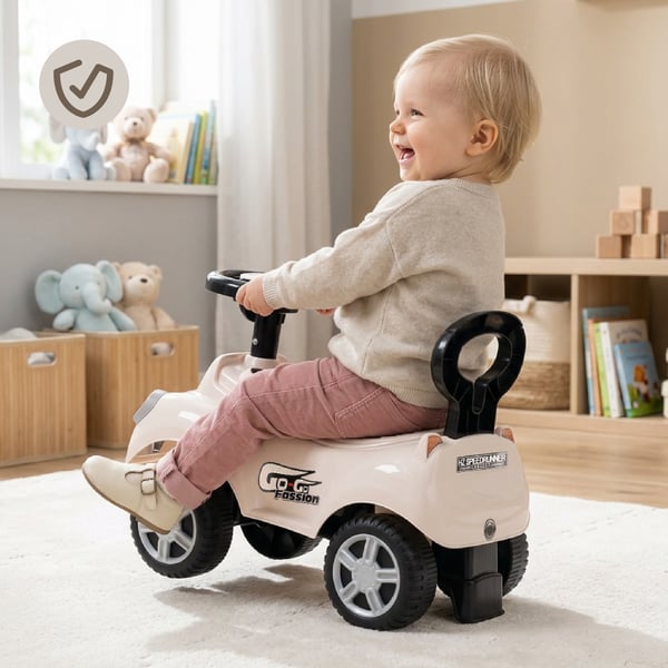Gåbil Push Walker GO GO Fashion Vit