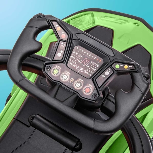 Sun Baby gåbil med push-handle Lamborghini Essenza SCV12, grön, 12m+, upp till 25 kg