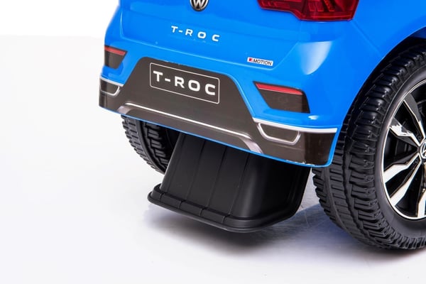 Volkswagen T-Roc Työntöauto Työntökahvalla – Sininen