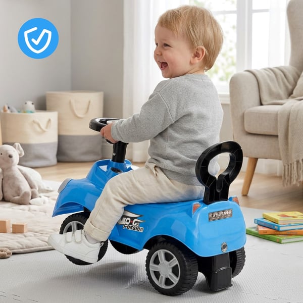 Gåbil Push Walker GO GO Fashion Blå