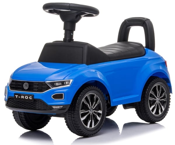 Volkswagen T-Roc Työntöauto Työntökahvalla – Sininen