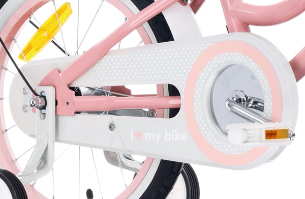 16 tuuman tyttöjen pyörä HEART BIKE - pinkki