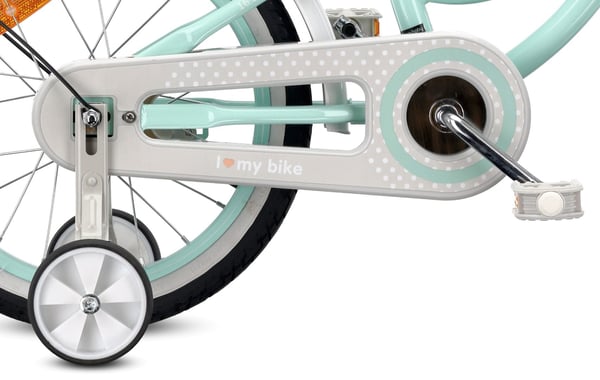 16 tuuman tyttöjen pyörä HEART BIKE - minttu
