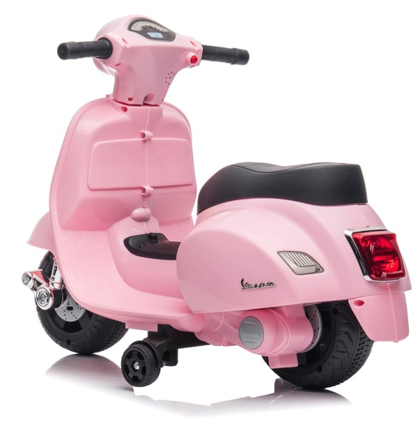 Sähköskootteri lapsille Sähkömoottoripyörä Vespa 35W, vaaleanpunainen Sun Baby