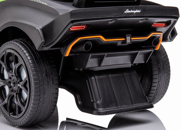 Työntövaunu lapsille lasten auto Lamborghini Essenza SCV12 vihreä Sun Baby