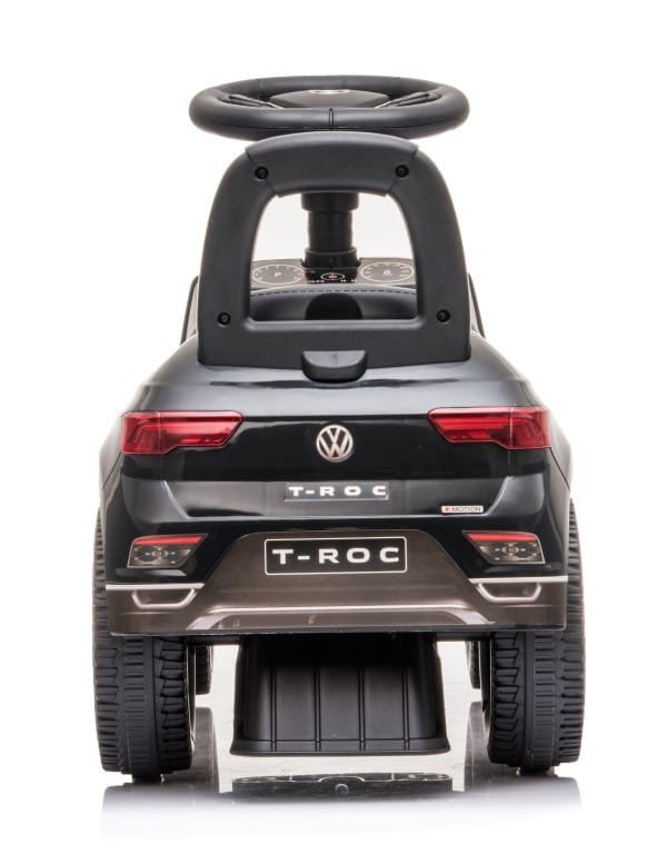 Työntövaunu lapsille lasten auto T-Roc musta Sun Baby