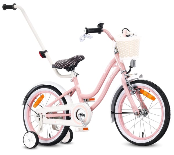 16 tuuman tyttöjen pyörä HEART BIKE - pinkki