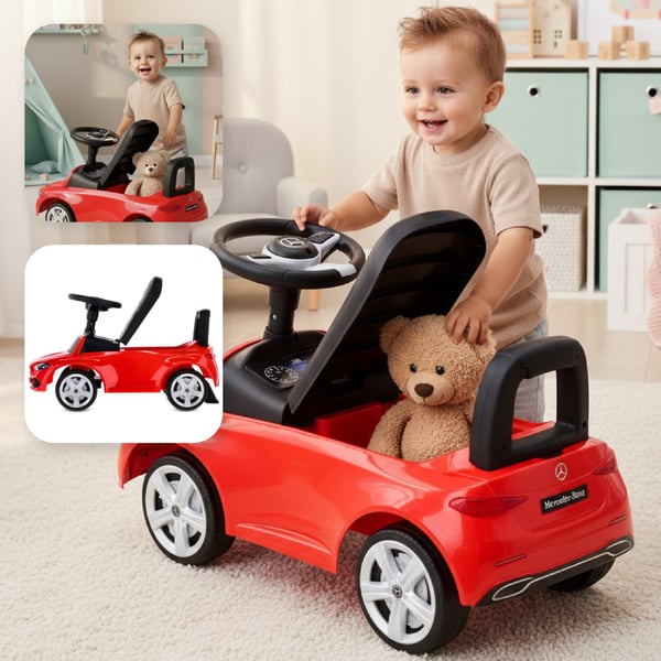 Sun Baby Gåbil Mercedes C-Klasse – Rød