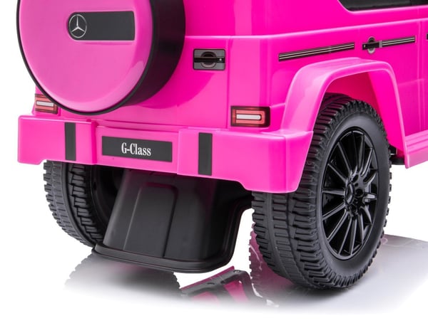 Työntövaunu lapsille lasten auto Mercedes Benz G vaaleanpunainen Sun Baby