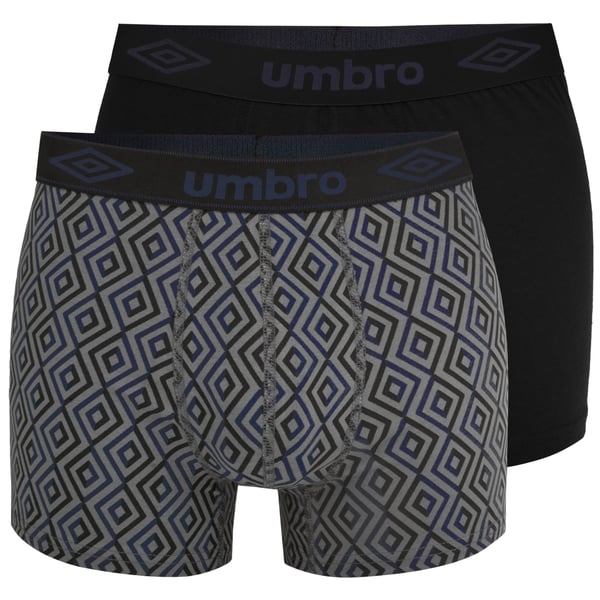 UMBRO alushousut miesten bokserit, 6 pack puuvillaa stretch värimix L