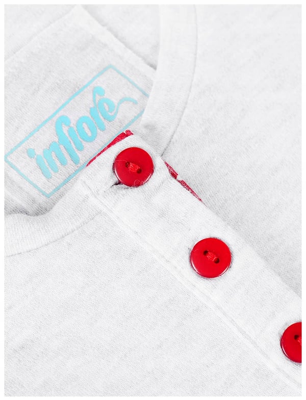 INFIORE Naisten Pyjama, Punainen Setti, Puuvillaa, Koko L