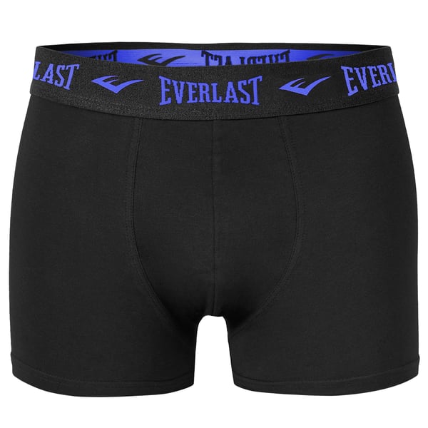 EVERLAST underbukser herre boxershorts 8-pak bomuld stretch svart farvet linning M