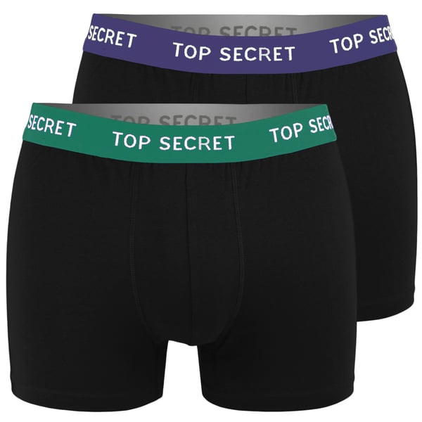 TOP SECRET underkläder boxershorts herr 8 pack bomull stretch färgmix M