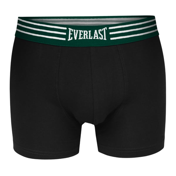 EVERLAST underbukser herre boxershorts 8-pak bomuld stretch svart farvet linning XXL