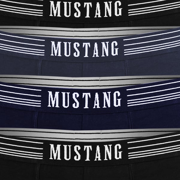 MUSTANG underbukser boxershorts til mænd, 6 pak bomuld favermix XXL