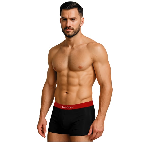 HøyBerg herr boxershorts 6 pack, bomull stretch, Scandinavian style L