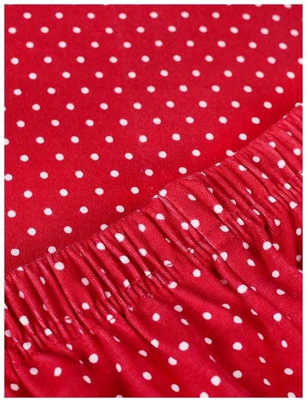 INFIORE Naisten Pyjama, Punainen Setti, Puuvillaa, Koko L