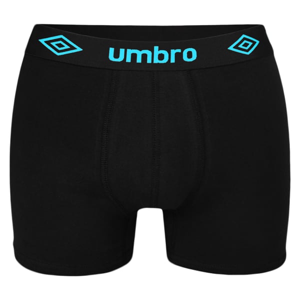 UMBRO underbukser boxershorts til mænd, 4 pak bomuld stretch sorte L