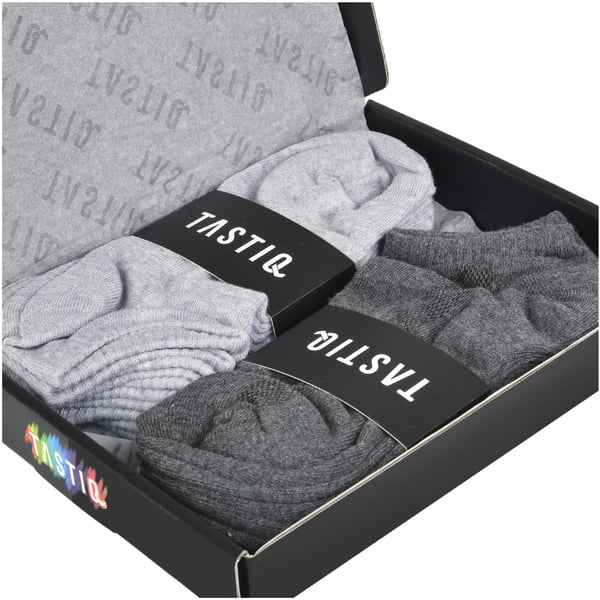 Tastiq Premium 6 Pairs - Miesten puuvillasukat, miesten lyhyet lenkkarisukat 39-42