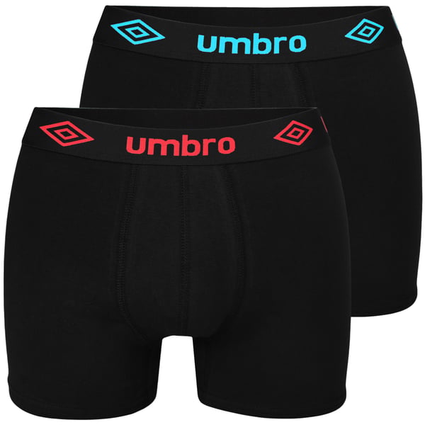 UMBRO alushousut miesten bokserit, 6 pack puuvillaa stretch värimix XL