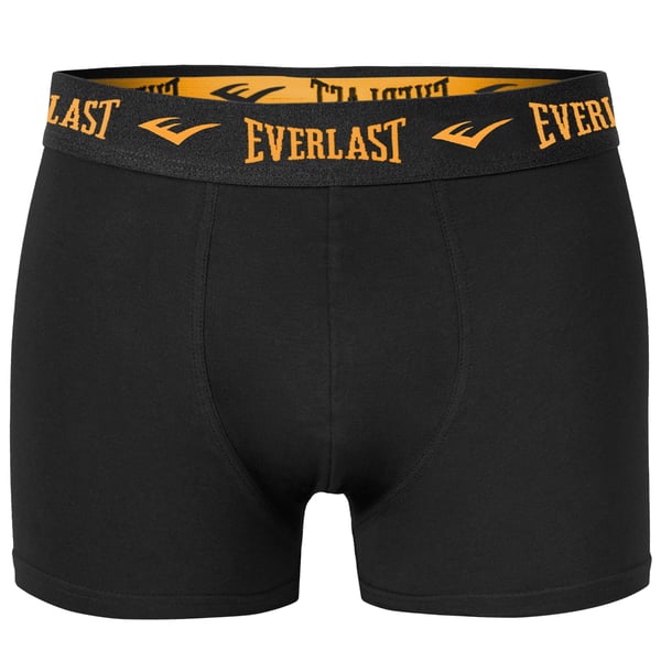 EVERLAST alushousut miesten bokserit 4-pack puuvillaa stretch mustat L