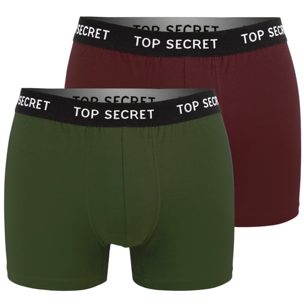 TOP SECRET underkläder boxershorts herr 12 pack bomull stretch färgmix XXL