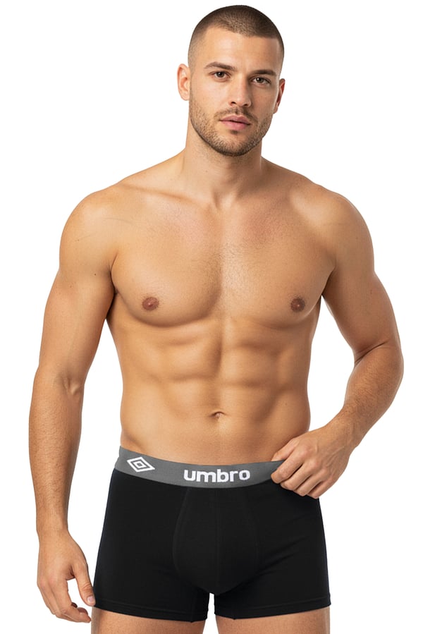 UMBRO alushousut miesten bokserit, 4 pack puuvillaa stretch värimix M